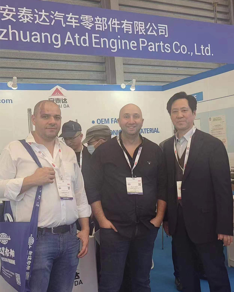 Dec.8.2023 We attended the Shanghai Marintec Exhibition .